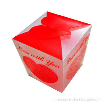 PP Boxes for Candy, Customized Sizes and Designs Welcomed